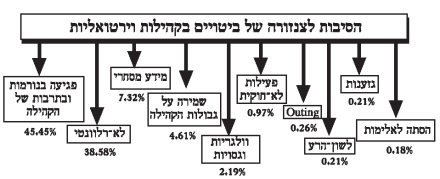הסיבות לצנזורה של ביטויים בקהילות וירטואליות 